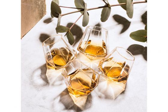 Diamond Shot Gläser - 4-teiliges Set  