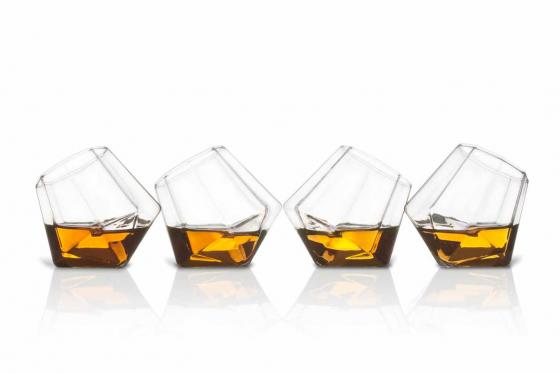 Diamond Shot Gläser - 4-teiliges Set 1 