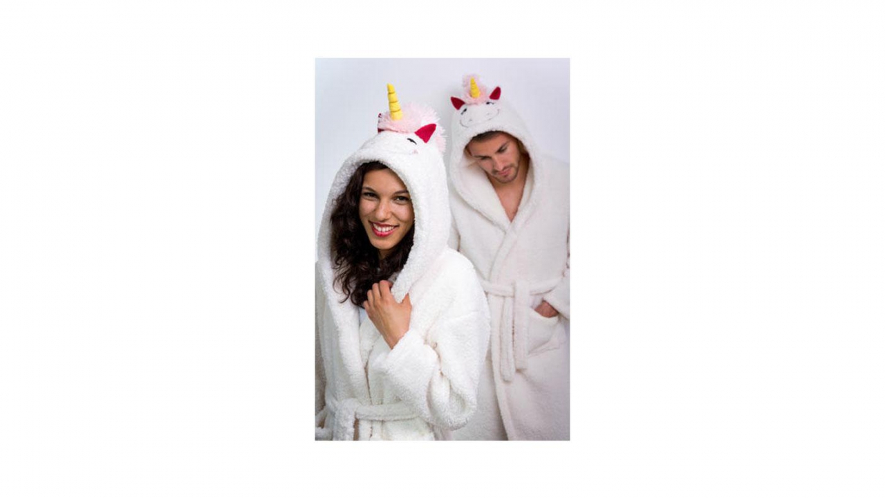 Peignoir licorne adulte deals