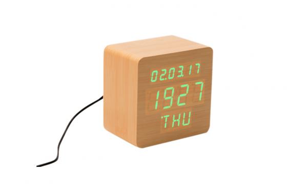 Wooden Wecker - The Bright Bambus  