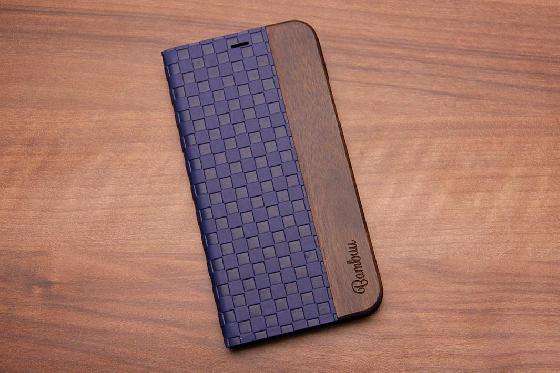 iPhone X Flip Case - Padouk Blue  