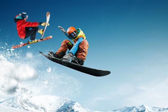 Hors-piste en neige profonde - Ski et snowboard 1 
