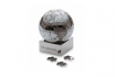 GLOBO PUZZLE - in acciaio inox cromato 1