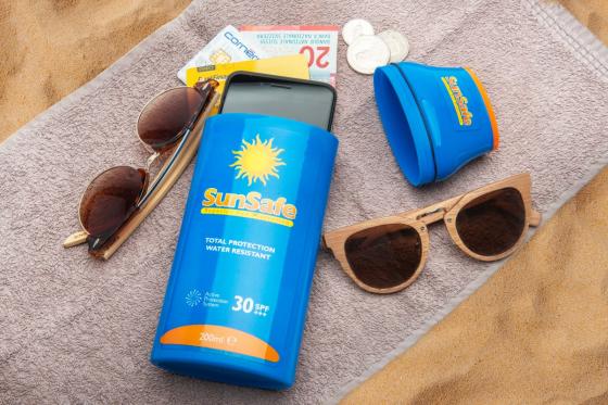 Safe Box - getarnt als Sonnencreme  