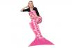 Kuscheldecke Meerjungfrau - Mermaid Pink 1