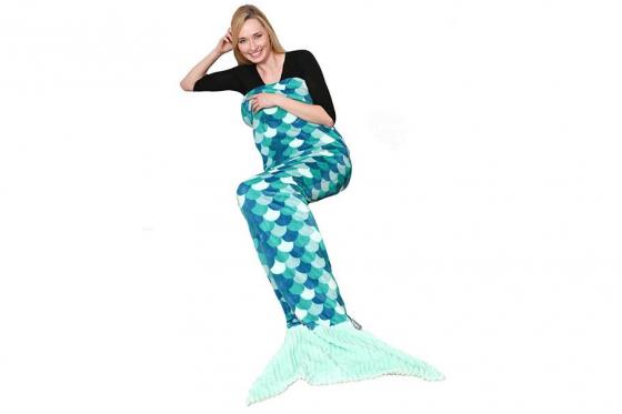 Couverture sirène - Turquoise 1 