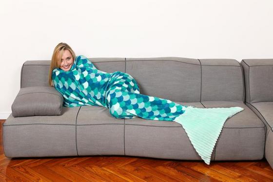 Couverture sirène - Turquoise 3 