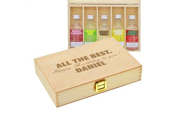 Absolut-Vodka Set - personalisierbar  