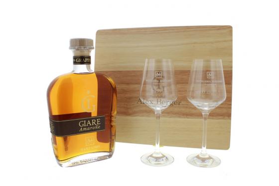 Grappa Affinata Amarone - mit Gravur  