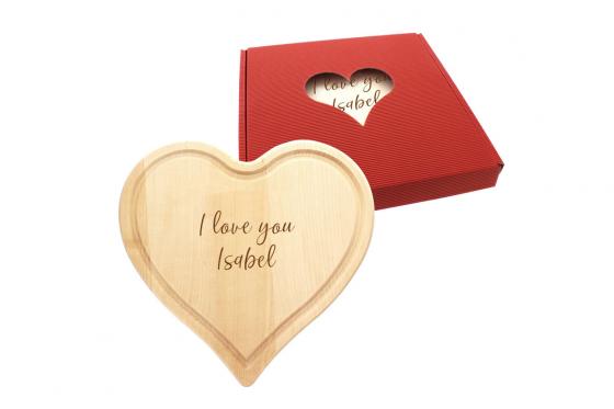 Herzbrettchen - mit Gravur 3 