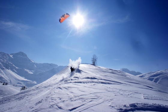 Snowkite Grundkurs - Simplon 1 