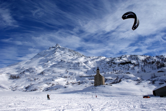 Snowkite Grundkurs - Simplon 3 