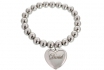 Bracelet avec coeur en pendentif - personnalisable 2