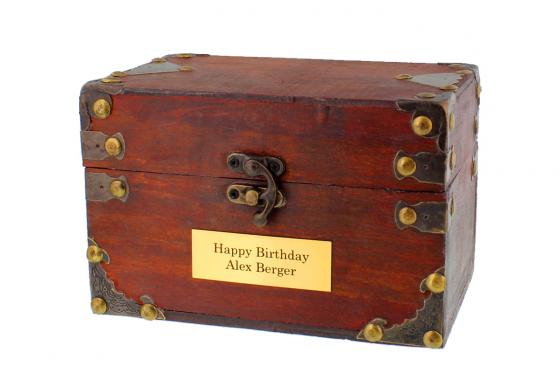 Schokoladentruhe - personalisierbar 3 