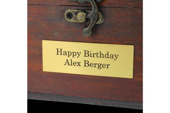 Schokoladentruhe - personalisierbar 4 