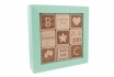 Cubes en bois pour bébé - personnalisables 2