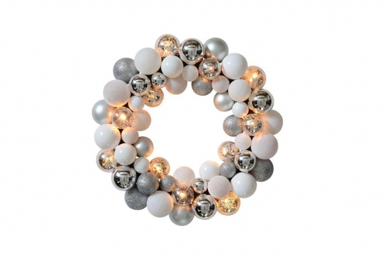 Kugelkranz   - inkl. Lichterkette  