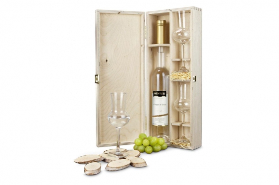 Grappa-Set - Flasche & Gläser  