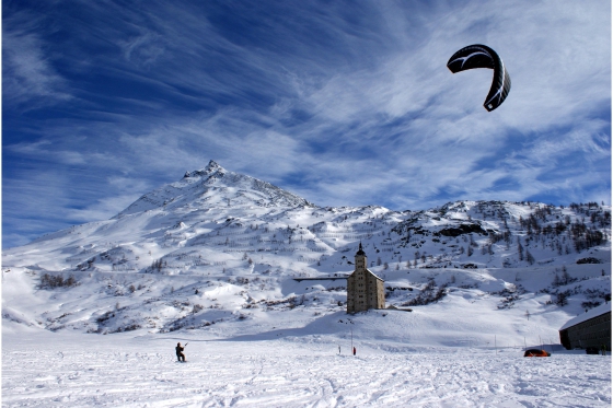 Snowkite Privatkurs - Simplon 1 