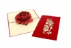 Geschenkkarte - Kirigami Rose         