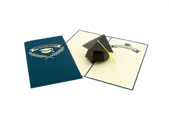 Geschenkkarte - Kirigami Diplomfeier                    