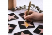 Untersetzer - Walk of fame - 6 Stück - inkl. Goldstift 5