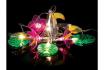Guirlande lumineuse tropicale - Avec toucan, fleurs et feuilles 1