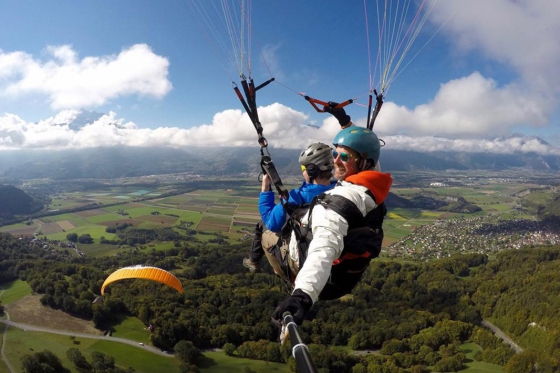 Parapente Chablais vaudois - 1 vol biplace pédagogique pour 1 personne   Parapente Chablais vaudois - 1 vol biplace pédagogique pour 1 personne