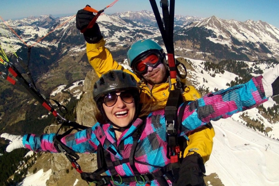 Parapente Chablais vaudois - 1 vol biplace pédagogique pour 1 personne 1  Parapente Chablais vaudois - 1 vol biplace pédagogique pour 1 personne 1