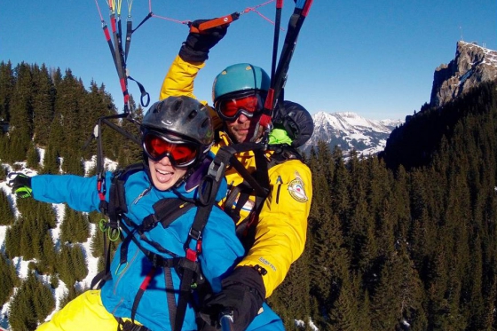 Parapente Chablais vaudois - 1 vol biplace pédagogique pour 1 personne 2  Parapente Chablais vaudois - 1 vol biplace pédagogique pour 1 personne 2