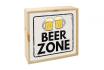 LED Lightbox Beer Zone     - 25x25cm 