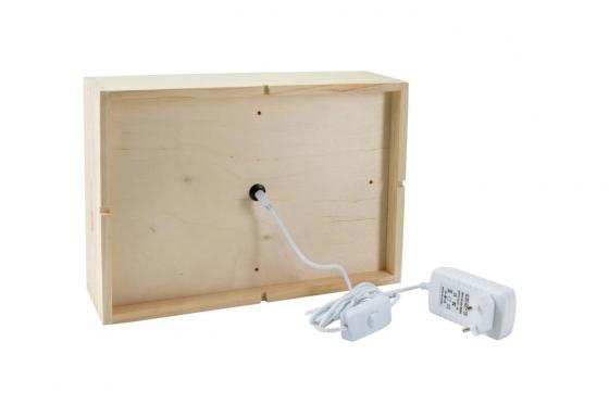 LED Lightbox Beer Zone     - 25x25cm 1 