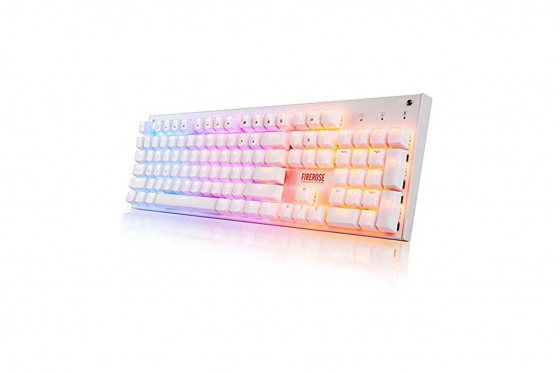 LED Tastatur - Regenbogen-Lichter  