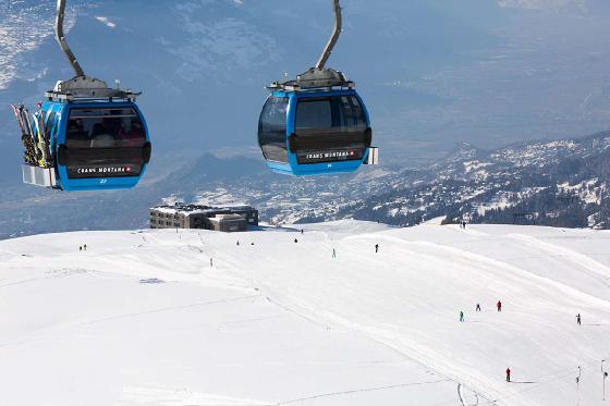 Séjour à 2'112m d'altitude - à Crans-Montana / 2 nuits pour 2 pers / en semaine 9 