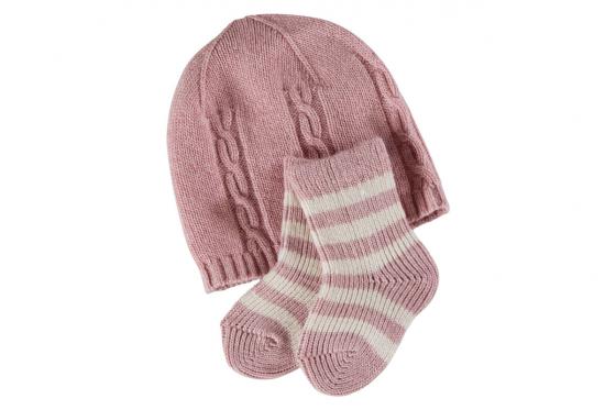 Geschenkset Kaschmir - Grösse 6-12 Monate  