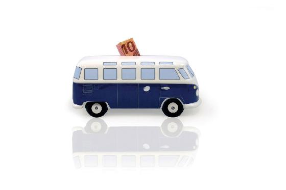 Spardose - VW Bus Blau 1 