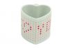 Tasse en forme de coeur - avec message « I love you » 2