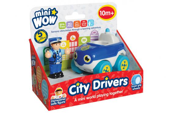 Polizeiauto Bobbie - mit Spielfigur 4 