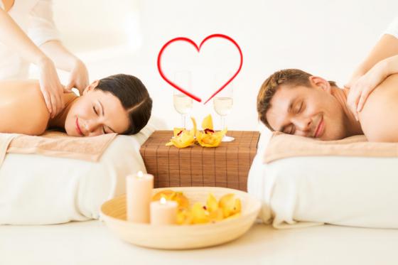 Romantisches Private Spa - inkl. Massage für 2 Personen  