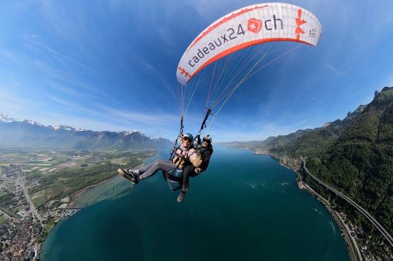 Parapente à Villeneuve - 1 vol pour 2 personnes 11 