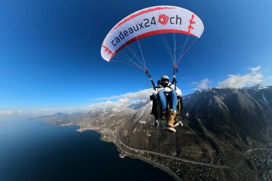 Parapente à Villeneuve - 1 vol pour 2 personnes 14 