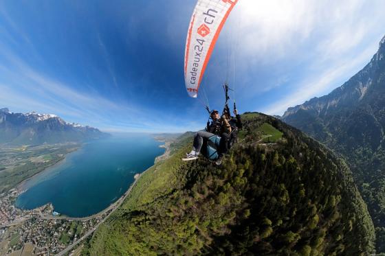 Parapente à Villeneuve - 1 vol pour 2 personnes 17 