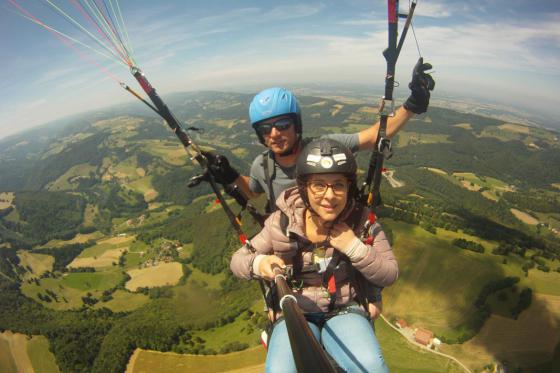 Jura Gleitschirmfliegen - inkl. Erinnerungsvideo 3 