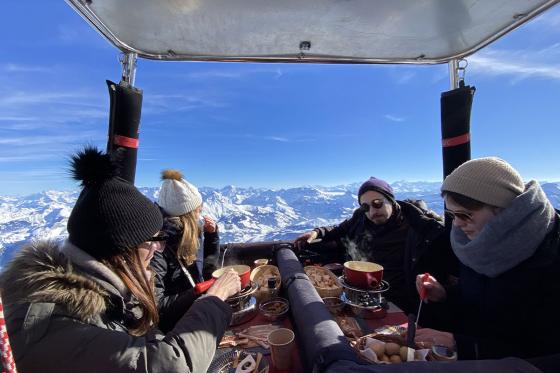 Montgolfière & fondue dans le ciel - 1h de vol en Suisse romande pour 2 personnes 4 