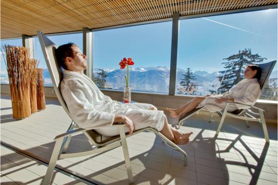 Übernachtung in den Alpen - 2 Nächte inkl. Fondue und Spa-Eintritt 1 