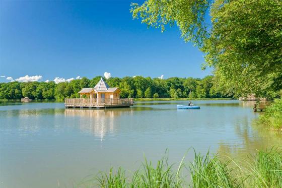 Hütte auf dem See - 2 romantische Nächte inkl. Abendessen und Wellness im Nordic-Bad  
