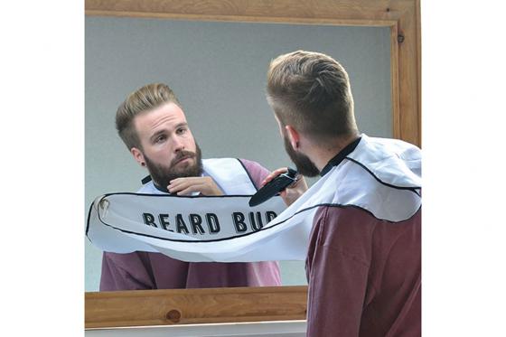 Grembiule da barba - con sacchetto  