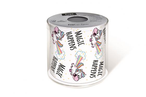 Einhorn Toilettenpapier - Magic Happens  