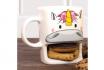 Tasse licrone avec emplacement pour biscuits - 225ml  