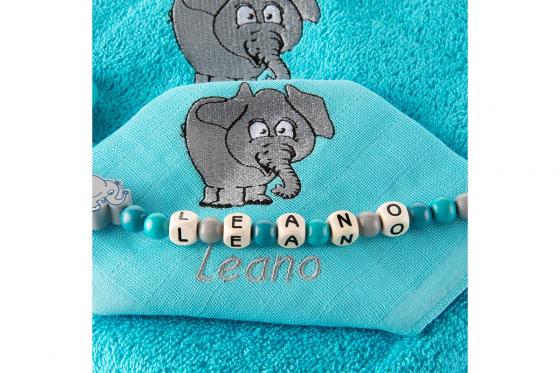 Set cadeau éléphant - personnalisable, 3-pièces 4 